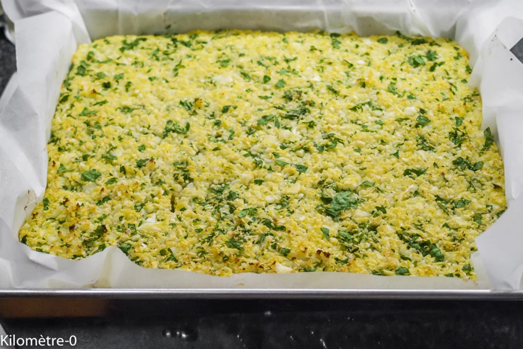 Gratin de chou fleur aux herbes et fromage - Étape 4