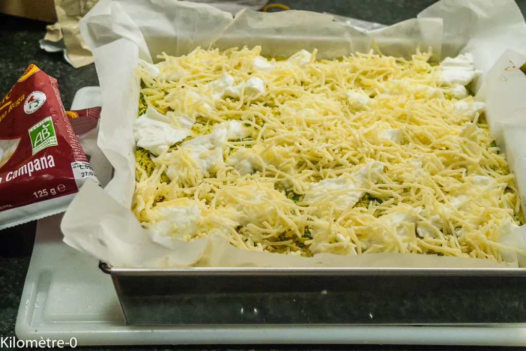 Gratin de chou fleur aux herbes et fromage - Étape 5