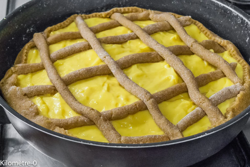 Gâteau italien de Pâques à la crème et aux cerises amarene - Étape 12