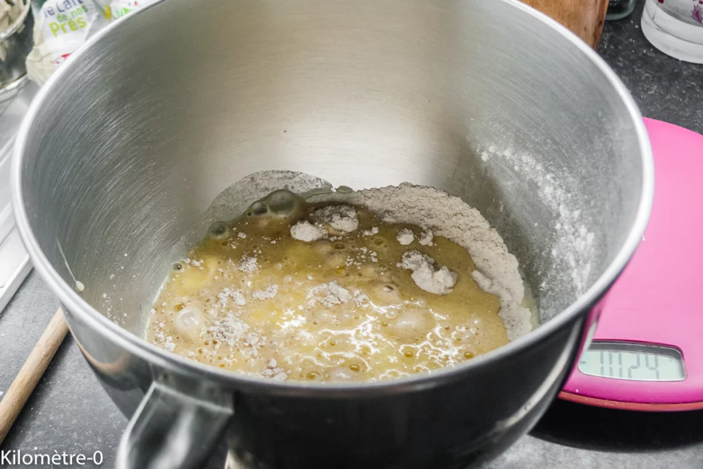Gâteau brioché aux pommes - Étape 5