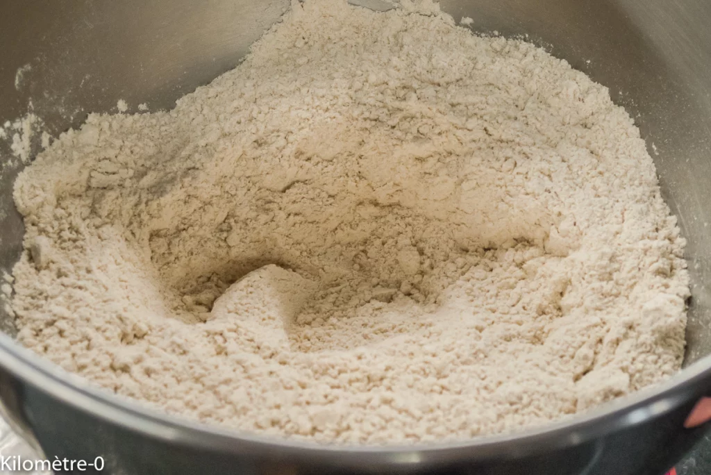 Naan aux haricots blancs et aux épinards - Étape 1