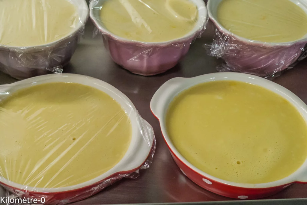 Crème coco au four vapeur - Étape 5