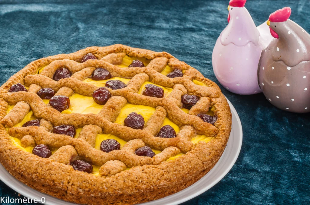 Gâteau italien de Pâques à la crème et aux cerises amarene - Étape 14