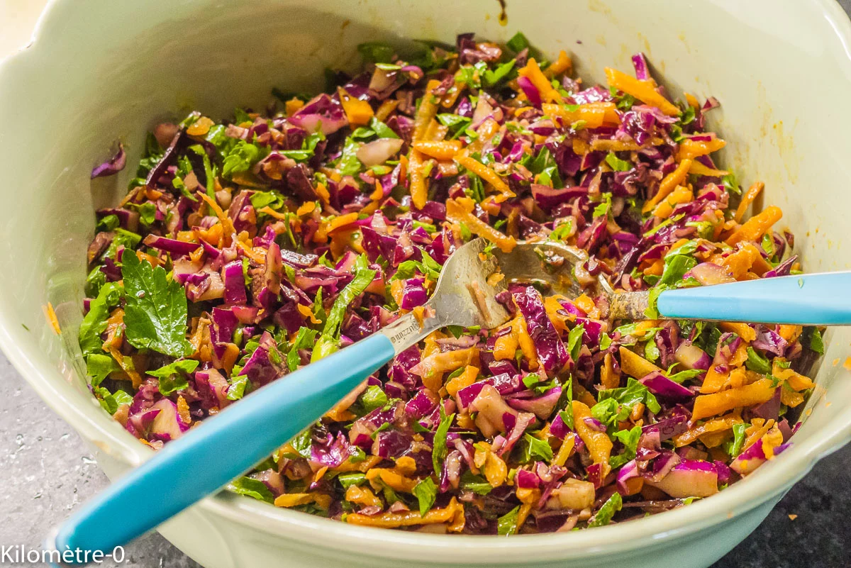 Photo de recette de Kilomètre-0, blog de cuisine réalisée à partir de produits de saison et issus de circuits courts