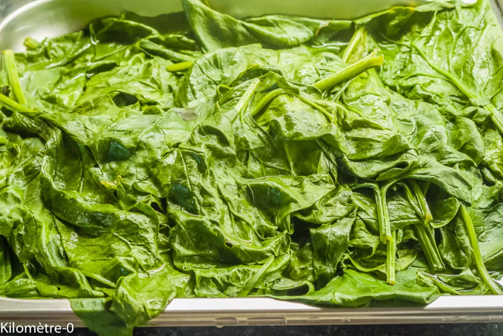 Naan aux haricots blancs et aux épinards - Étape 6