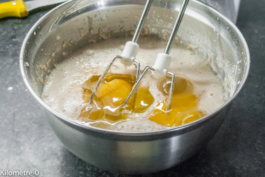 Apfelpfannküchen, crêpes allemandes aux pommes - Étape 2