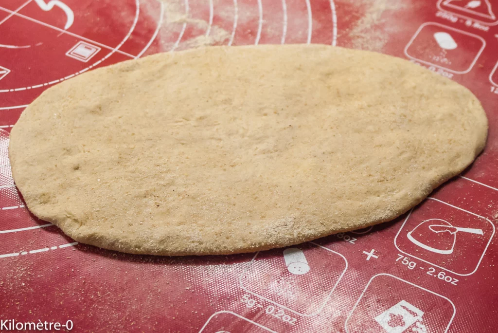 Naan aux haricots blancs et aux épinards - Étape 16