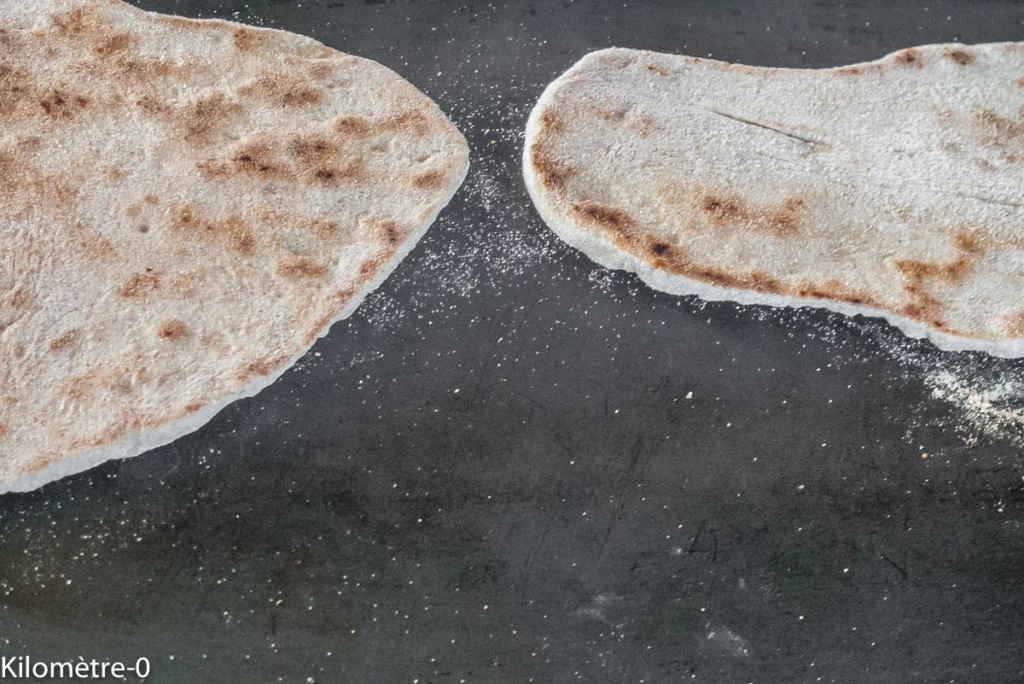 Naan aux haricots blancs et aux épinards - Étape 18