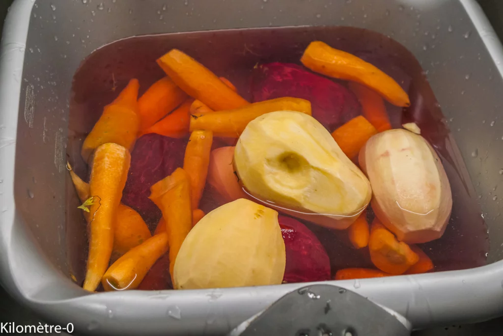 Bourguignon de légumes - Étape 2