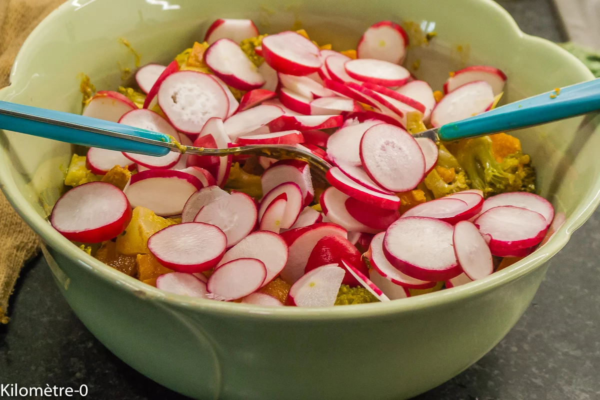 Photo de recette de Kilomètre-0, blog de cuisine réalisée à partir de produits de saison et issus de circuits courts