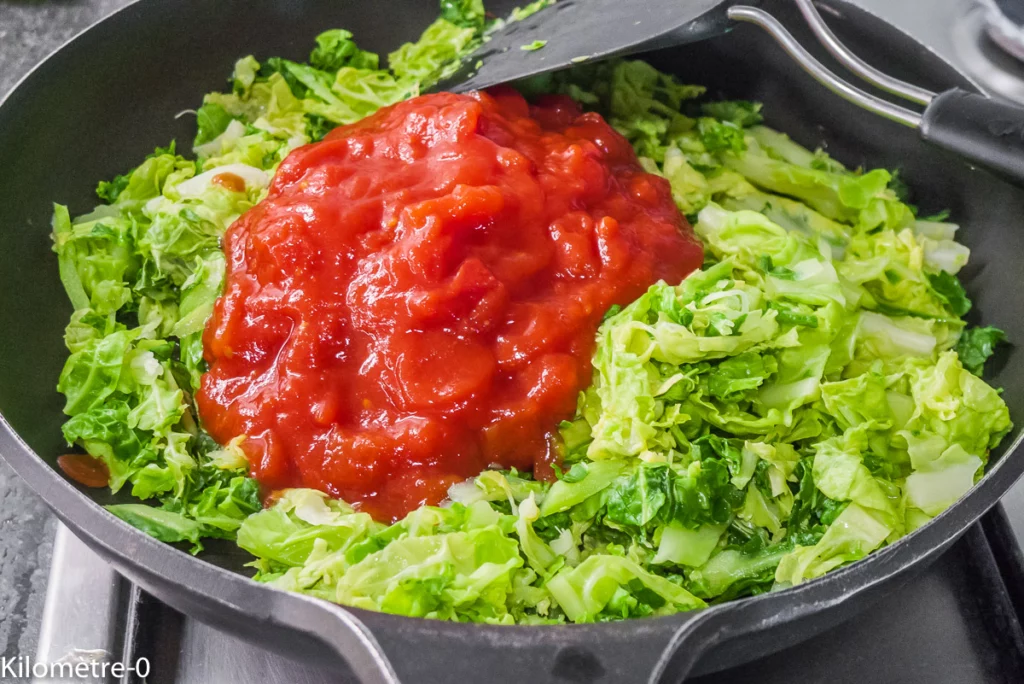 Gratin de chou à l&rsquo;italienne - Étape 7