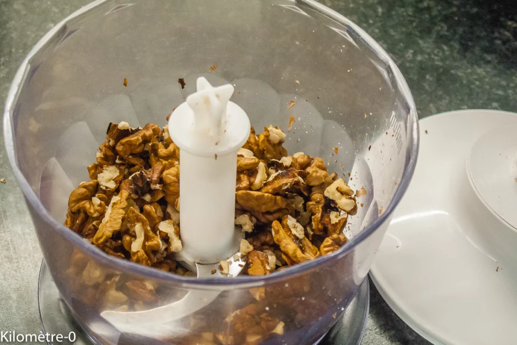 Gâteau très moelleux aux haricots blancs et aux noix - Étape 4