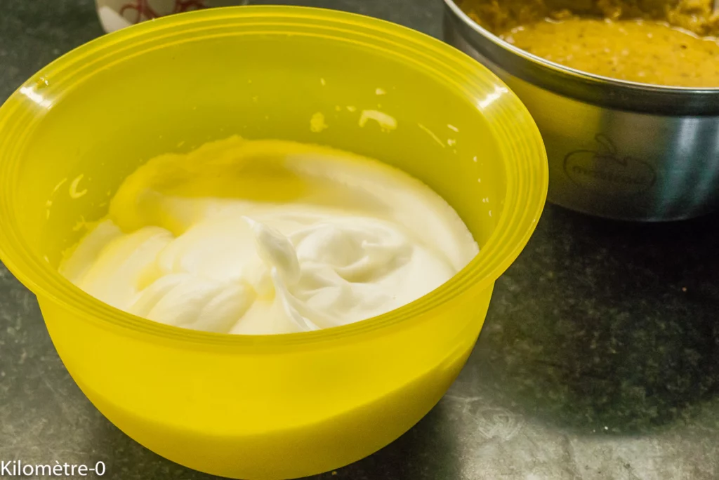 Gâteau très moelleux aux haricots blancs et aux noix - Étape 9