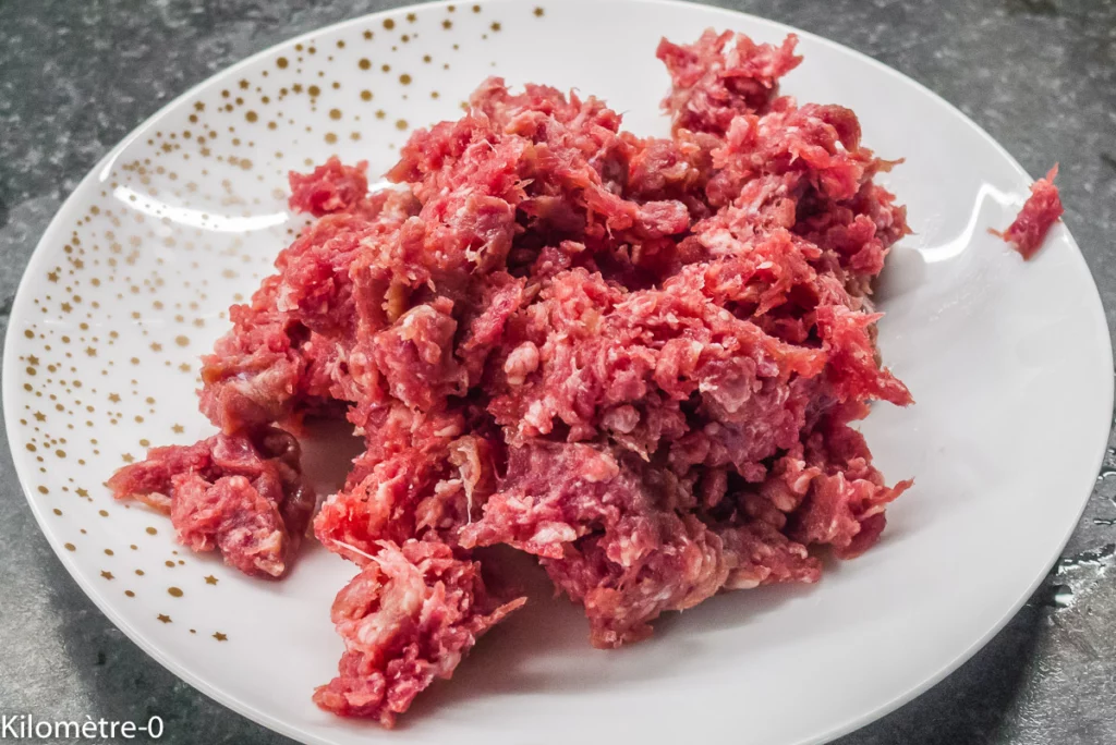 Tagliatelles au bœuf, type bolognaise - Étape 2
