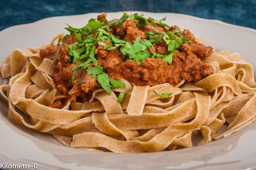 Tagliatelles au bœuf, type bolognaise - Étape 6