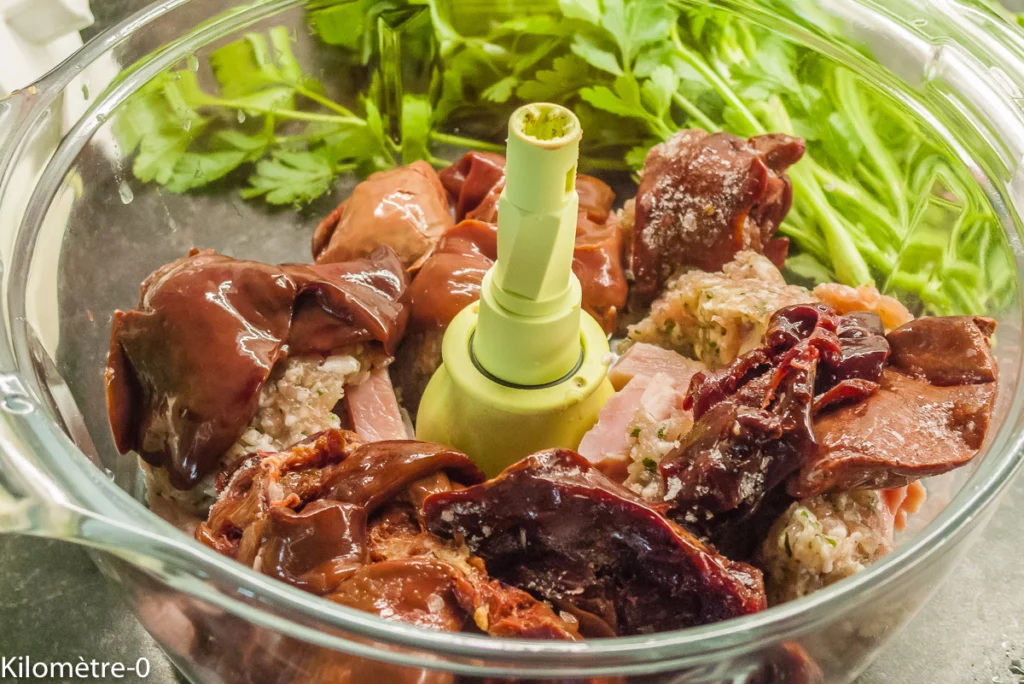 Terrine de foies de volaille aux fines herbes - Étape 3