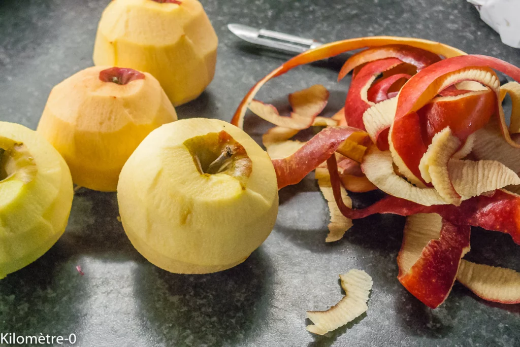 Crumble de boudins noirs aux pommes - Étape 2