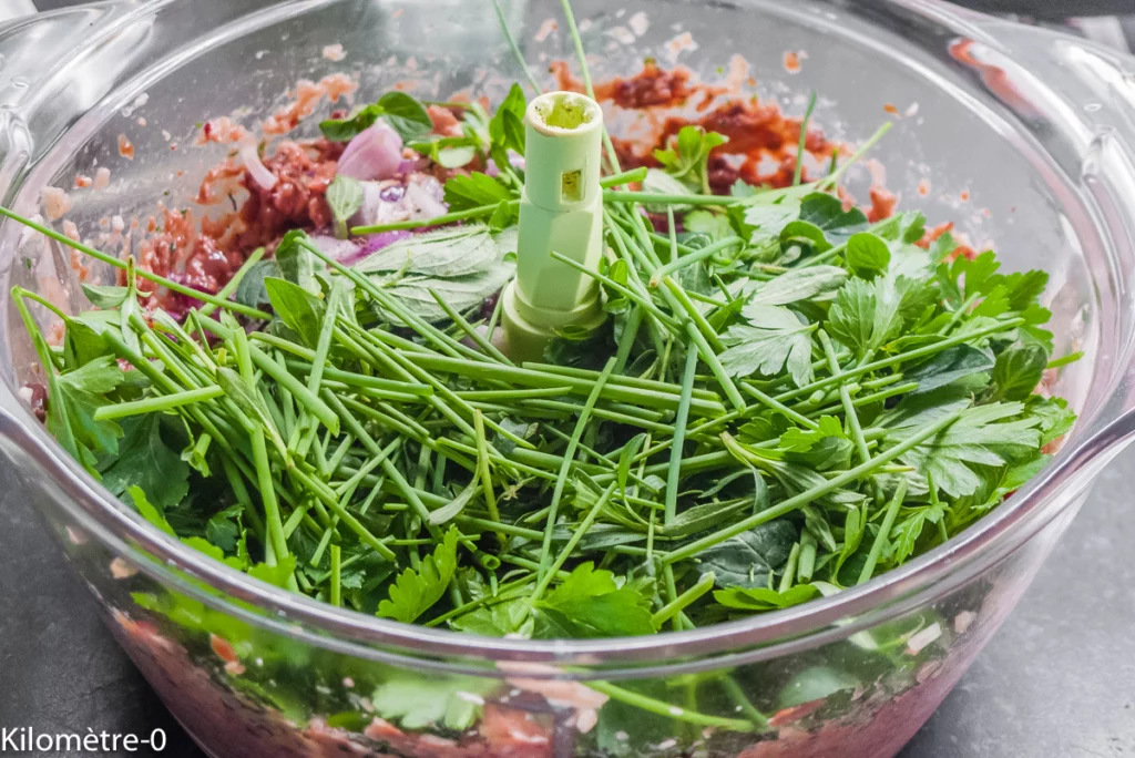 Terrine de foies de volaille aux fines herbes - Étape 4