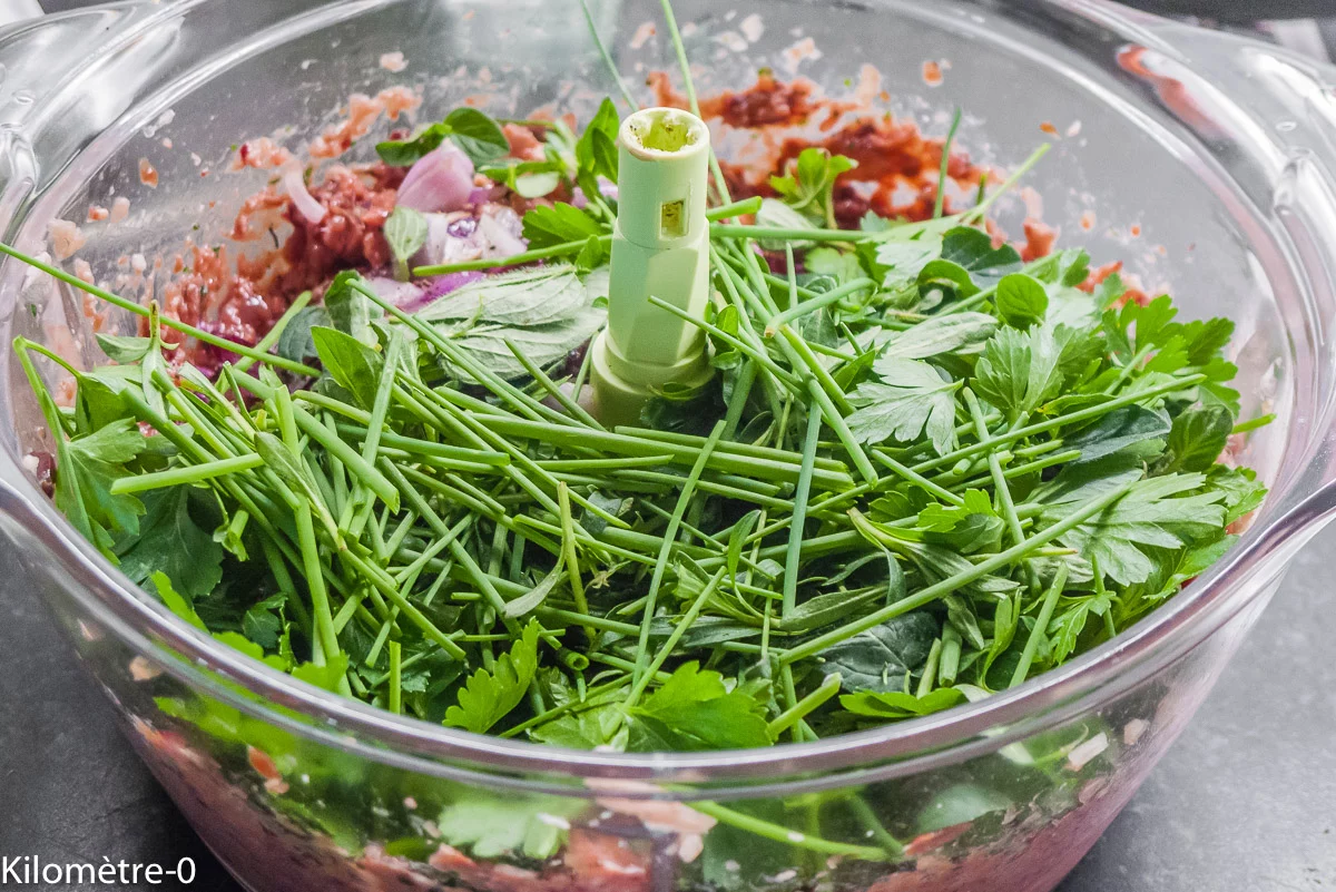 Photo de recette de Kilomètre-0, blog de cuisine réalisée à partir de produits de saison et issus de circuits courts