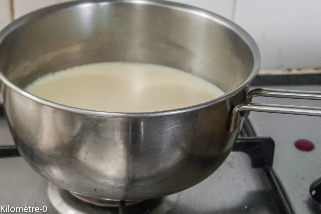 Gâteau italien à la crème pâtissière - Étape 1