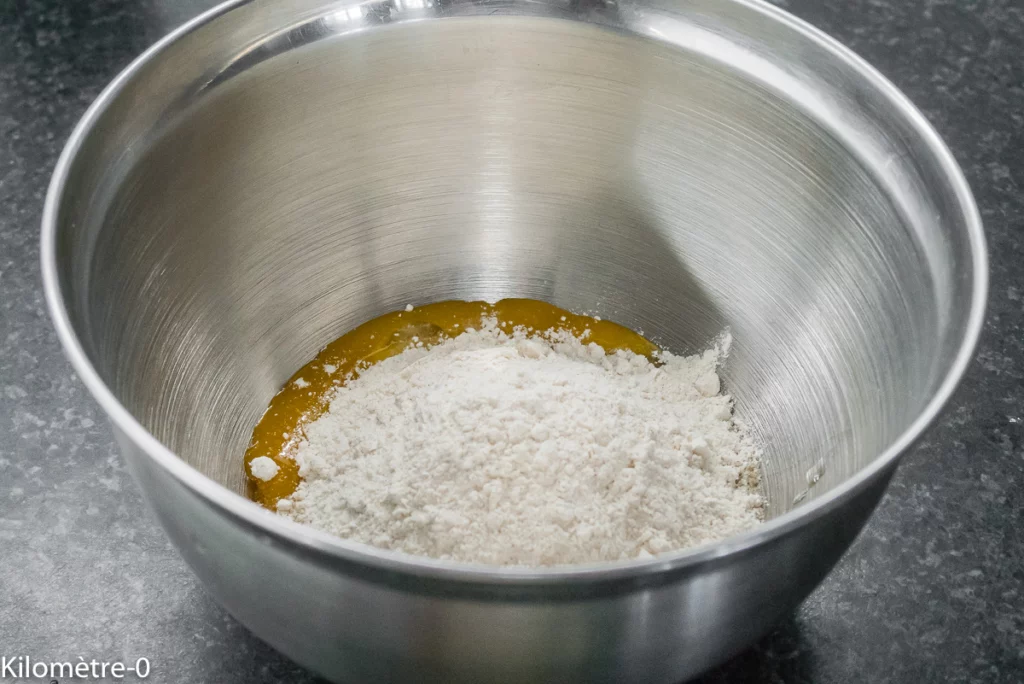 Gâteau italien à la crème pâtissière - Étape 2