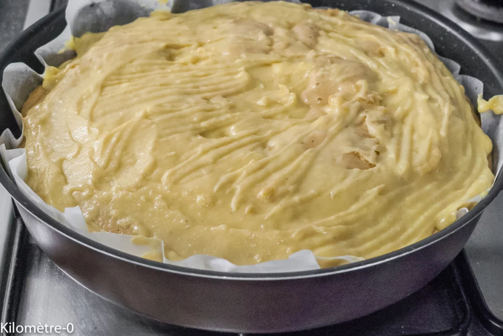 Gâteau italien à la crème pâtissière - Étape 10