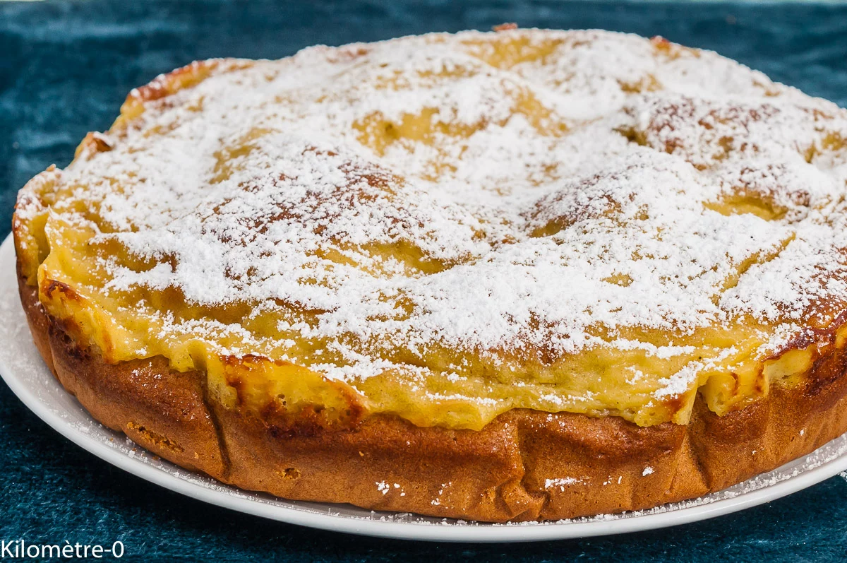 Photo de recette, dessert, italienne, Italien, italien, gâteau, crème pâtissière, facile, économique, gâteau du monde, cuisine du monde, bio, crème pâtissière,crème, de Kilomètre-0, blog de cuisine réalisée à partir de produits de saison et issus de circuits courts
