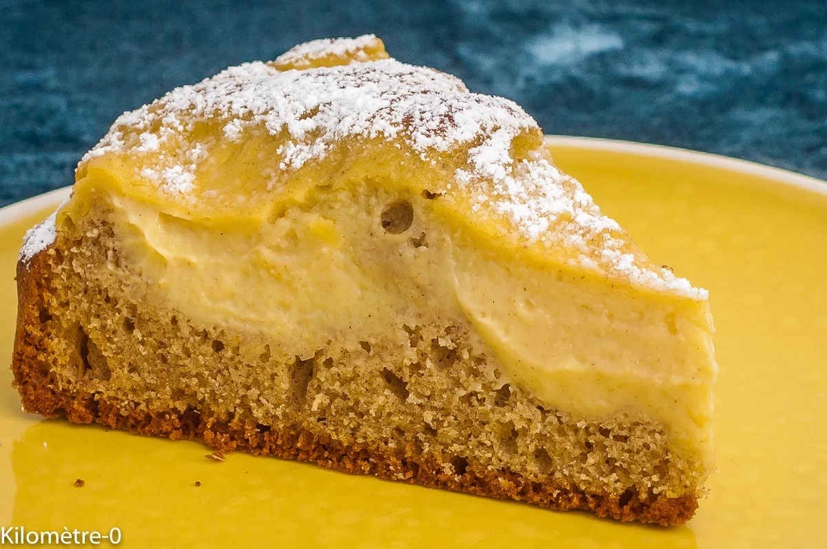 Photo de recette, dessert, italienne, Italien, italien, gâteau, crème pâtissière, facile, économique, gâteau du monde, cuisine du monde, bio, crème pâtissière,crème, de Kilomètre-0, blog de cuisine réalisée à partir de produits de saison et issus de circuits courts
