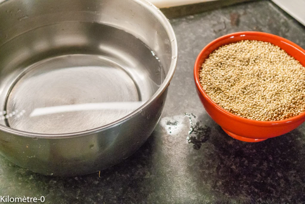 Cuisson du quinoa - Étape 1