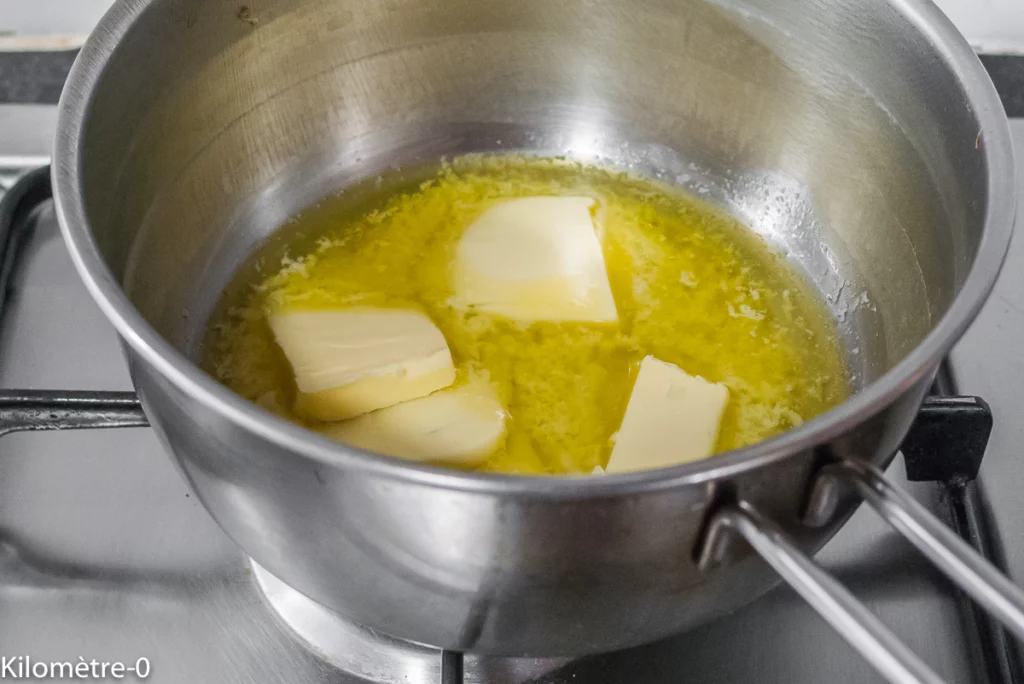 Cheesecake au fromage frais, base chocolat amandes - Étape 3