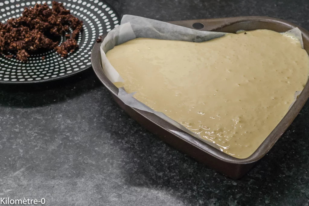 Cheesecake au fromage frais, base chocolat amandes - Étape 7