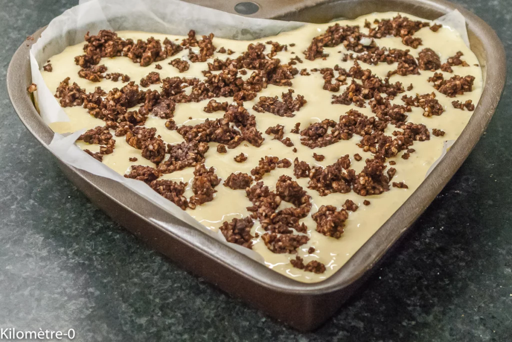 Cheesecake au fromage frais, base chocolat amandes - Étape 8