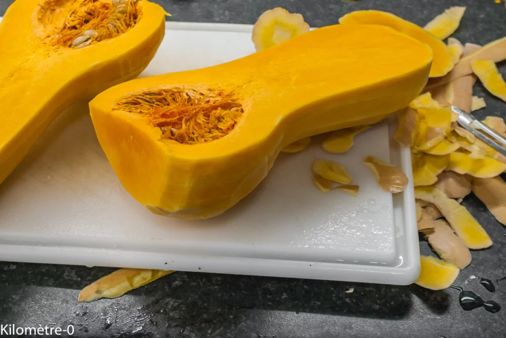 Bœuf aux épices, aux lentilles, épinards et courge - Étape 5