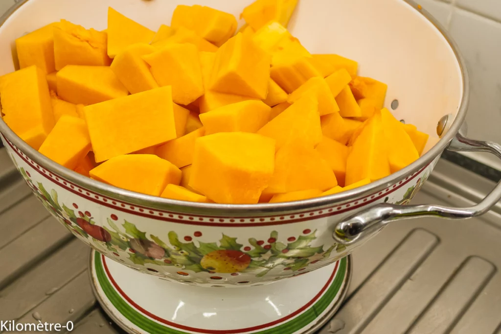 Bœuf aux épices, aux lentilles, épinards et courge - Étape 6