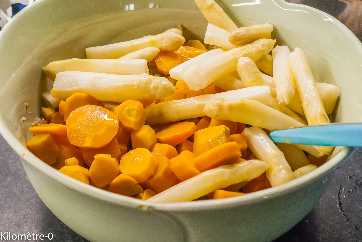 Photo de recette de Kilomètre-0, blog de cuisine réalisée à partir de produits de saison et issus de circuits courts