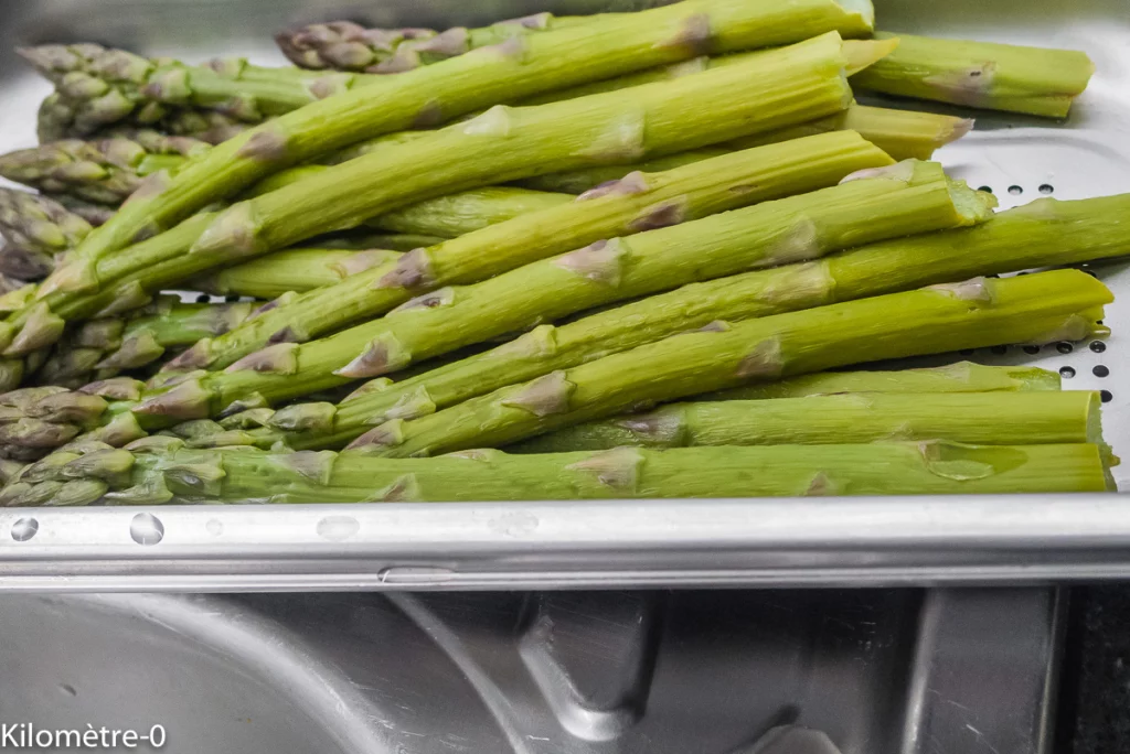 Boudin aux asperges vertes en cocotte - Étape 2