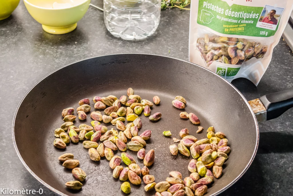 Cheesecake griottes pistache - Étape 2