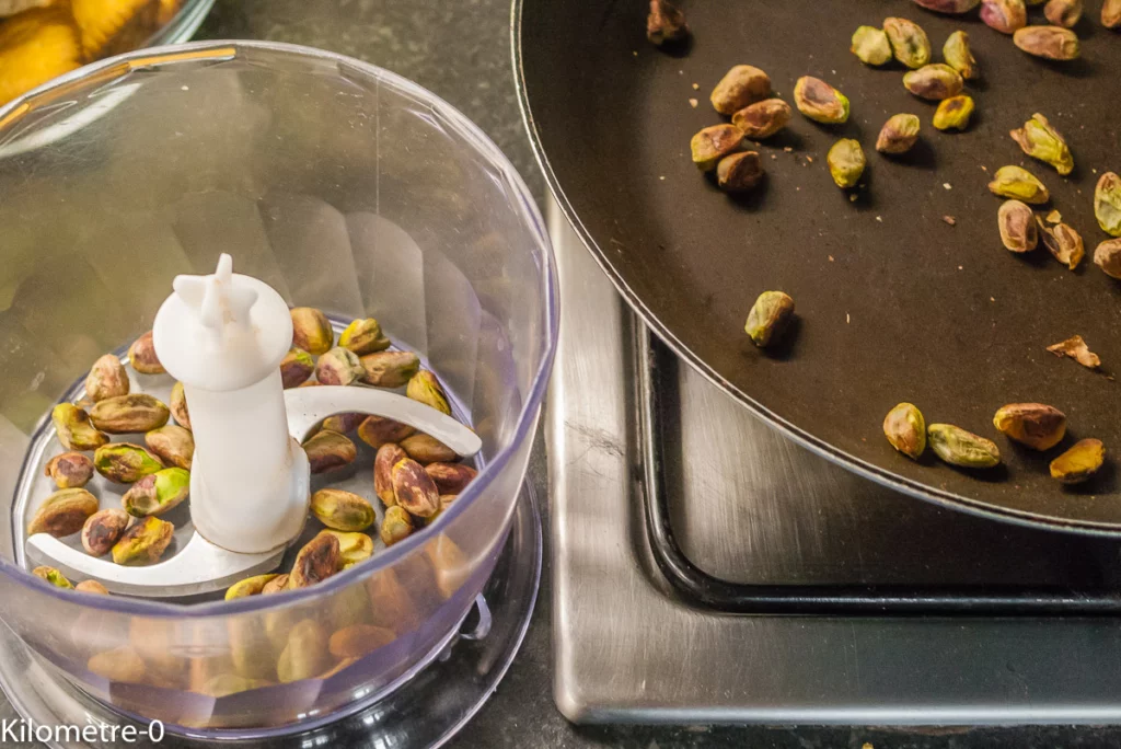 Cheesecake griottes pistache - Étape 3