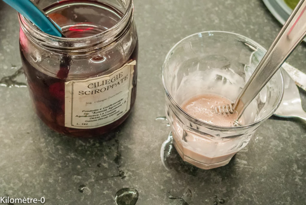 Cheesecake griottes pistache - Étape 8