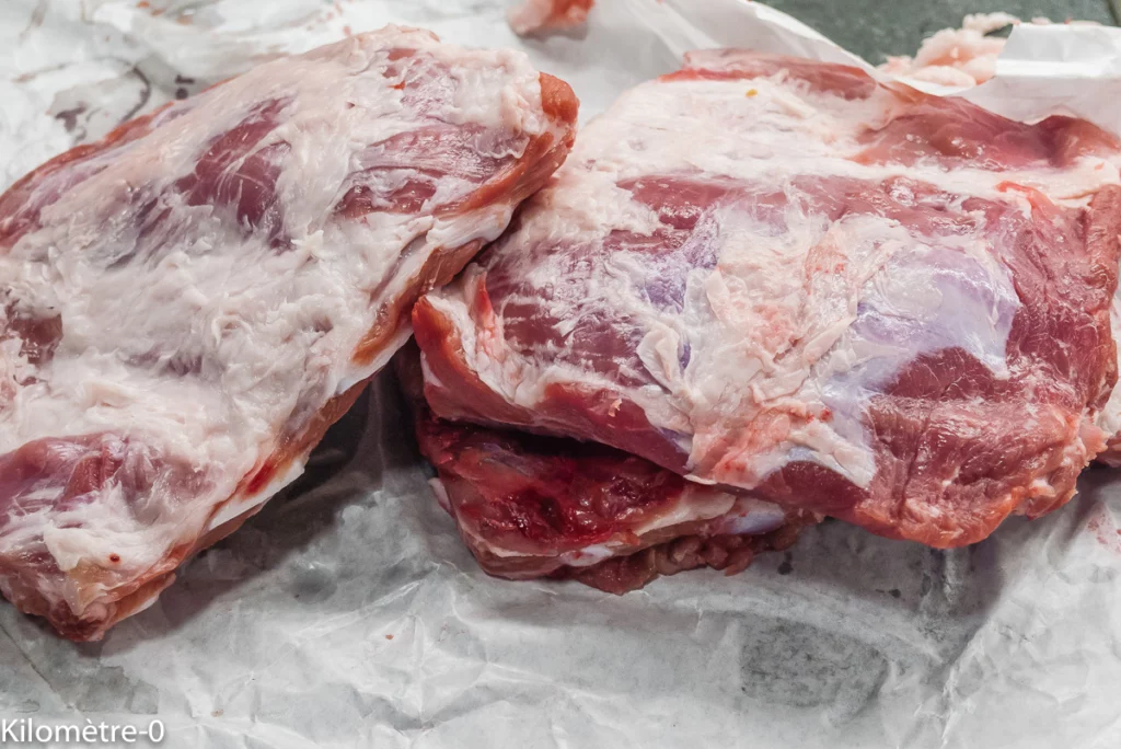 Travers de porc mariné - Étape 2
