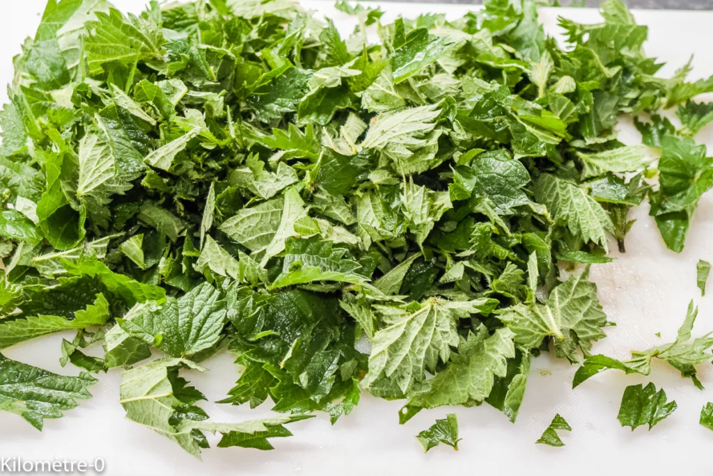 Cake orties emmental - Étape 2