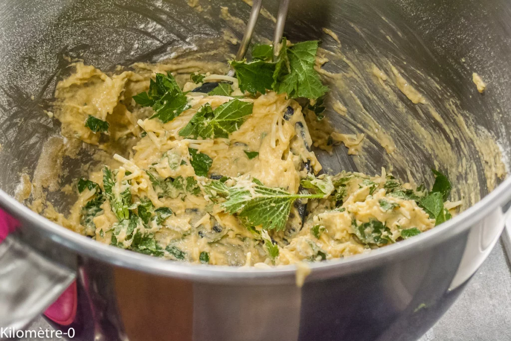 Cake orties emmental - Étape 6