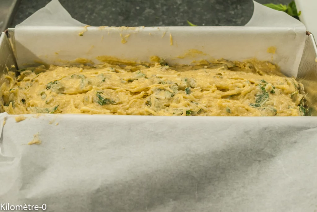 Cake orties emmental - Étape 8