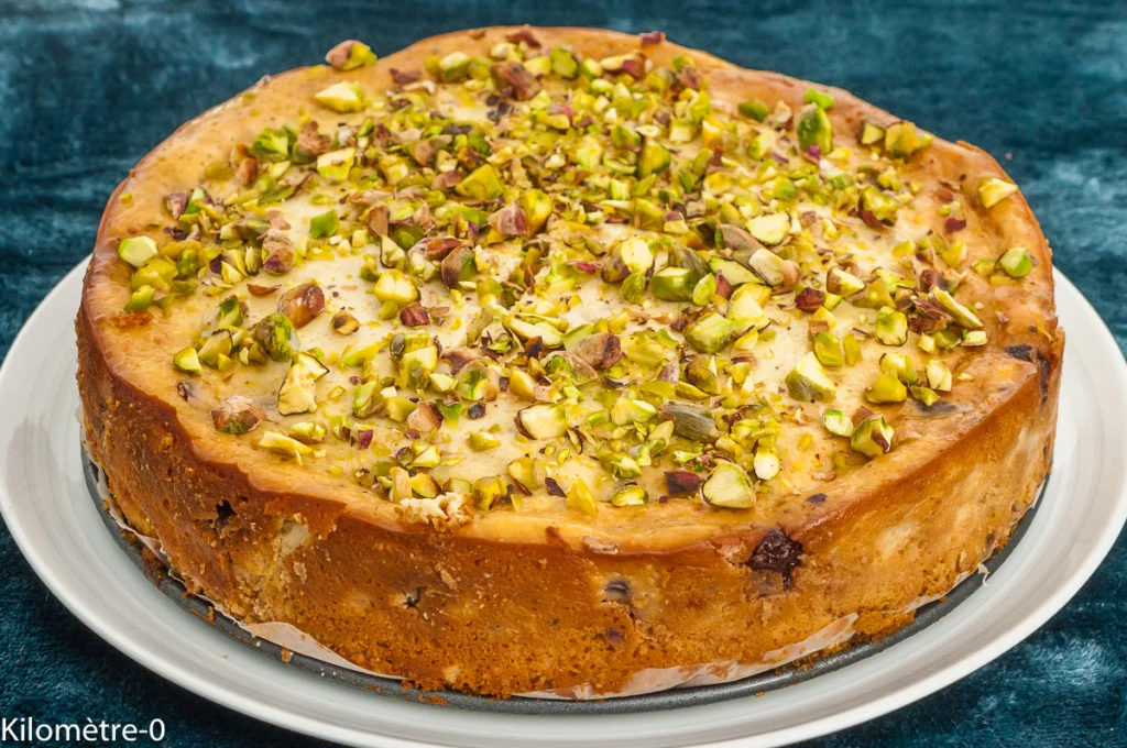 Cheesecake griottes pistache - Étape 13