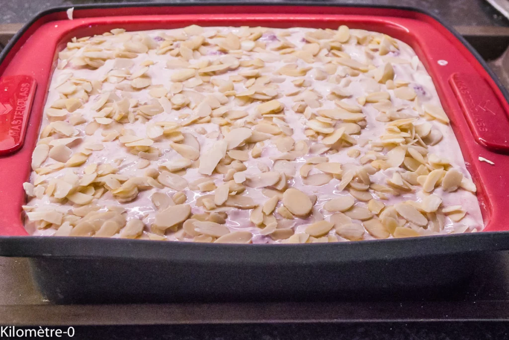 Gâteau estival aux framboises - Étape 7