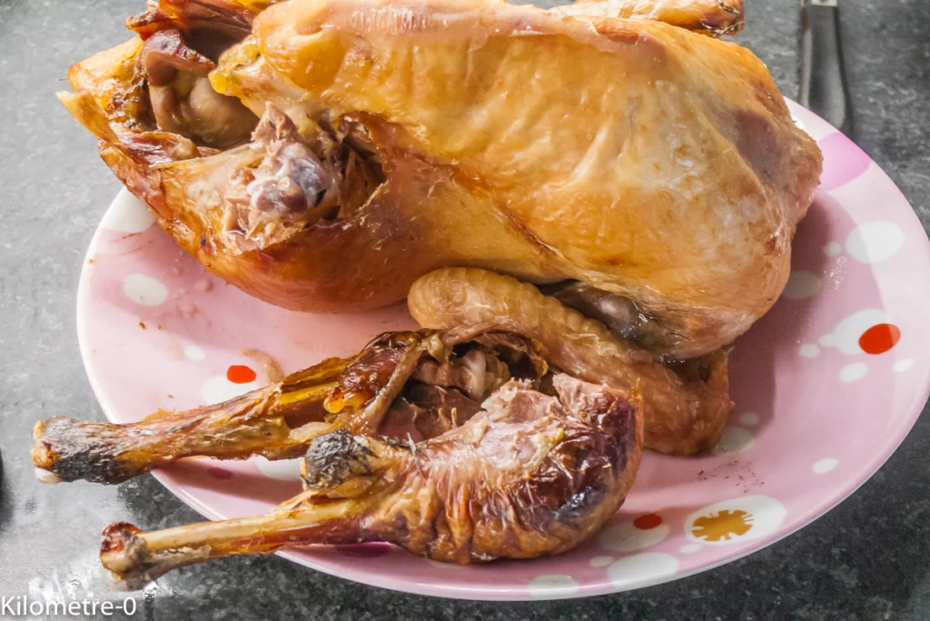 Pintade au chou pointu - Étape 6