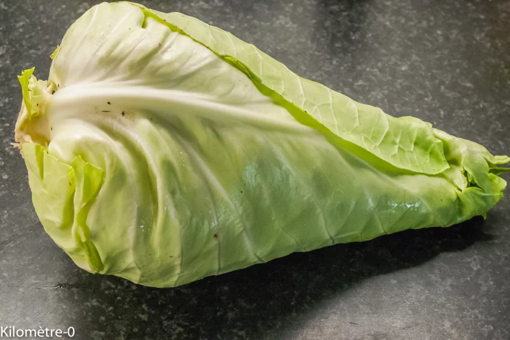 Pintade au chou pointu - Étape 2