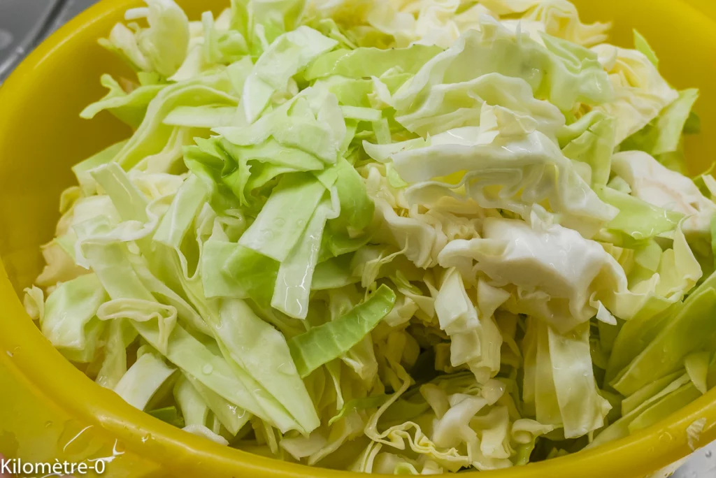 Pintade au chou pointu - Étape 3