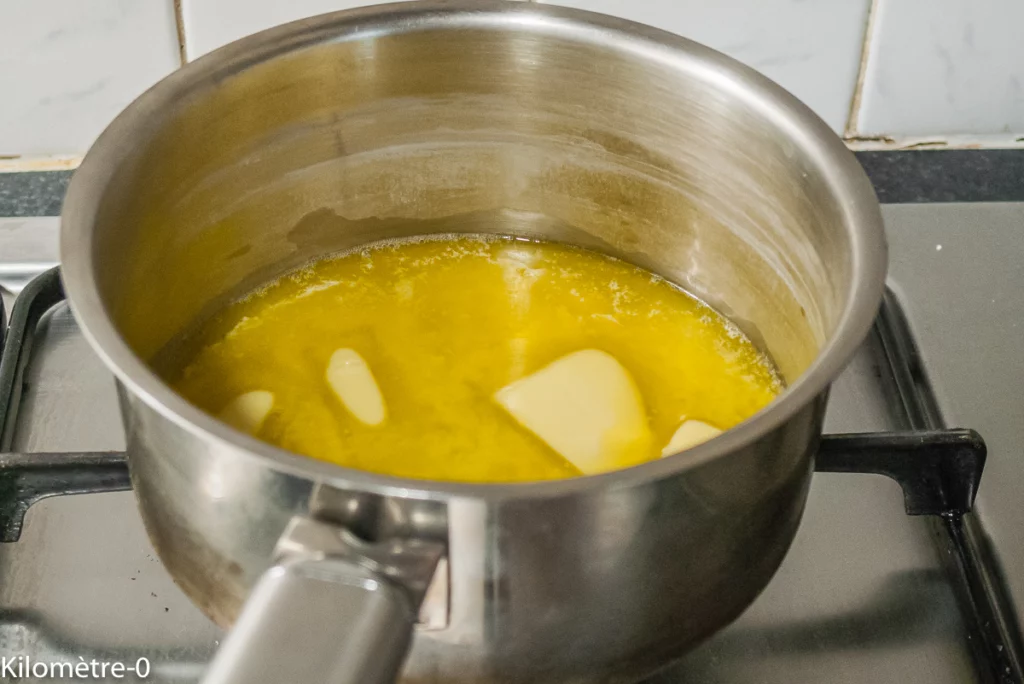 Gâteau du matin épeautre, noisettes et chocolat - Étape 4