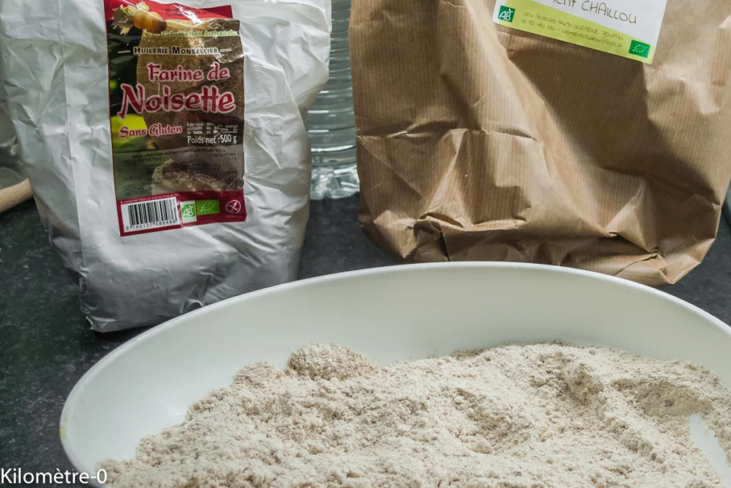 Gâteau du matin épeautre, noisettes et chocolat - Étape 3